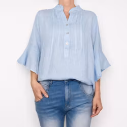 Linneblus Amy LJUSBLÅ - Camicia