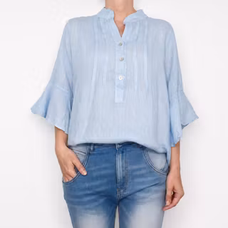 Linneblus Amy LJUSBLÅ - Camicia