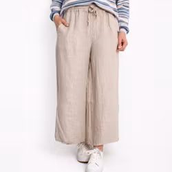 Linnebyxa Nelly BEIGE - Camicia