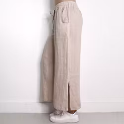 Linnebyxa Nelly BEIGE - Camicia