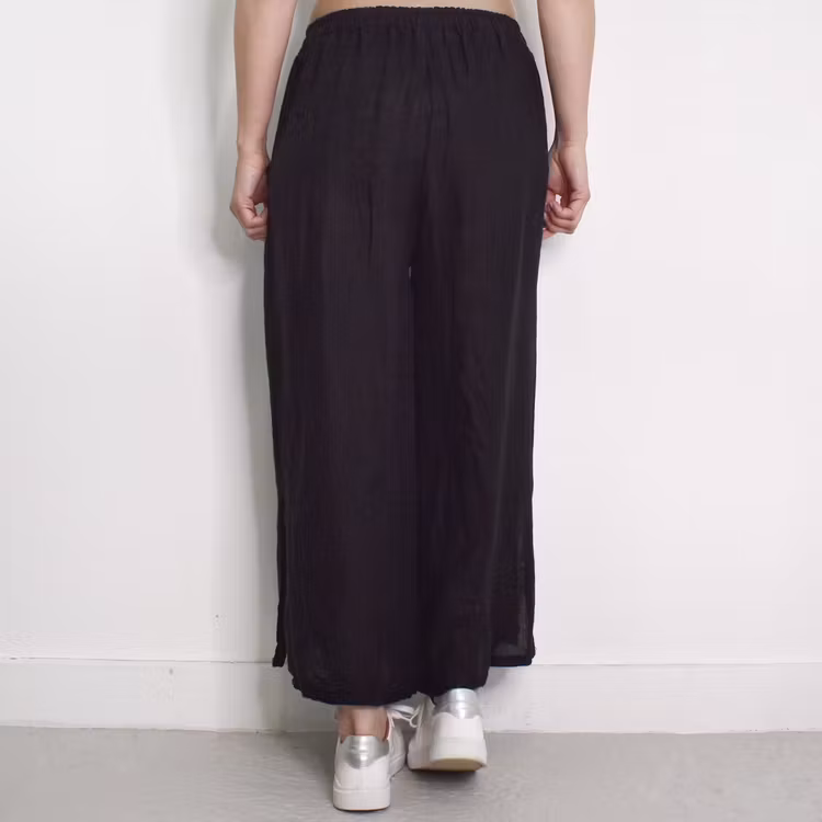 Linnebyxa Nelly SVART - Camicia