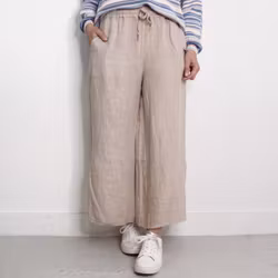 Linnebyxa Nelly BEIGE - Camicia