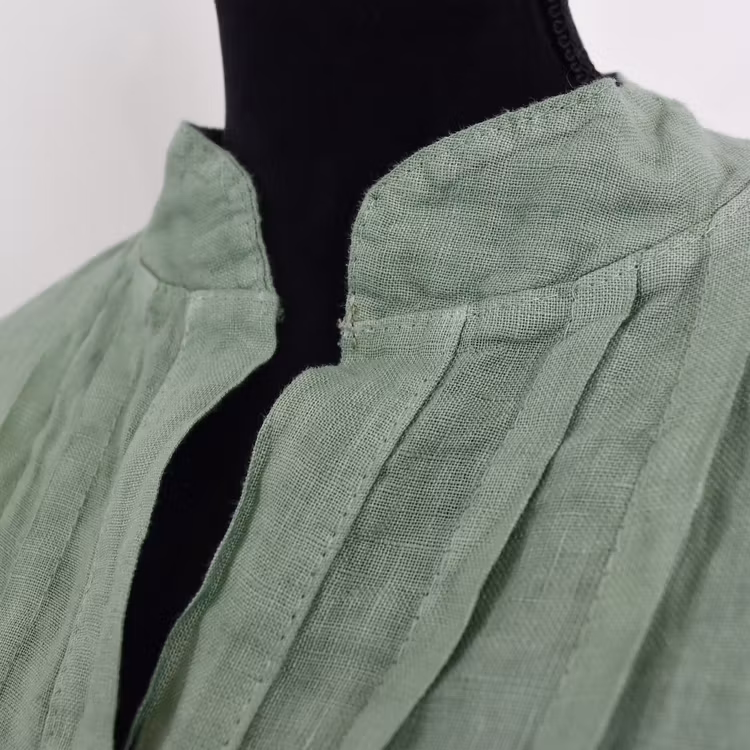 Linneblus Amy AVOKADO - Camicia