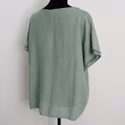 Topp Linnemix Hedda AVOKADO - Camicia