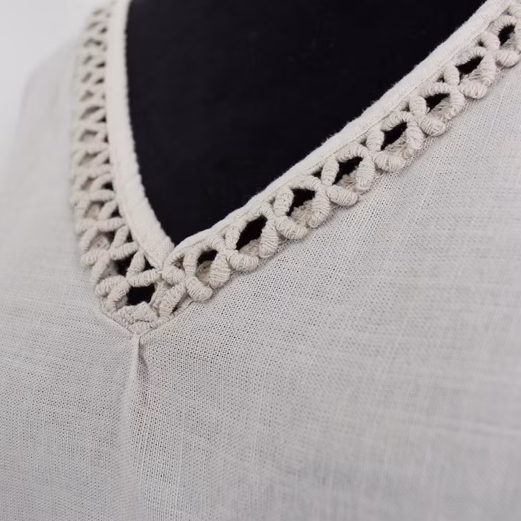 Topp Linnemix Hedda BEIGE - Camicia