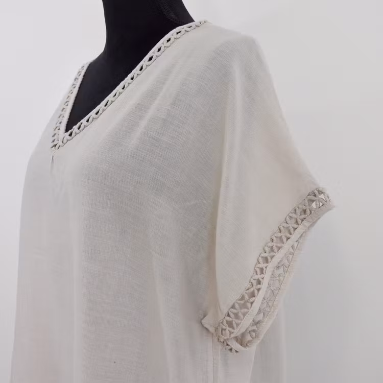Topp Linnemix Hedda BEIGE - Camicia