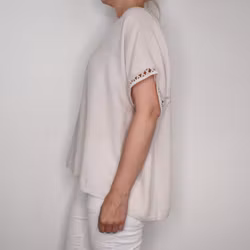 Topp Linnemix Hedda BEIGE - Camicia
