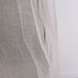 Linneklänning Volang BEIGE