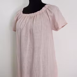 Linneklänning Volang ROSE
