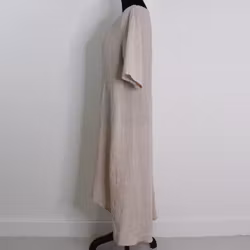 Linneklänning Cajsa BEIGE - Camicia