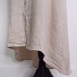 Linneklänning Cajsa BEIGE - Camicia
