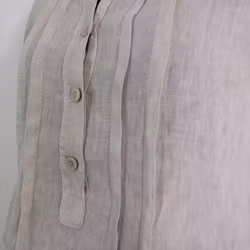 Linneklänning Idun BEIGE - CAMICIA