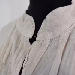 Linneklänning Idun BEIGE - CAMICIA