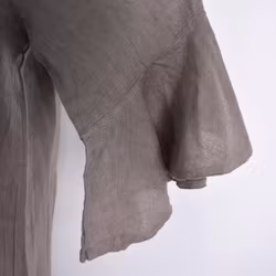 Linneklänning Idun TAUPE - Camicia