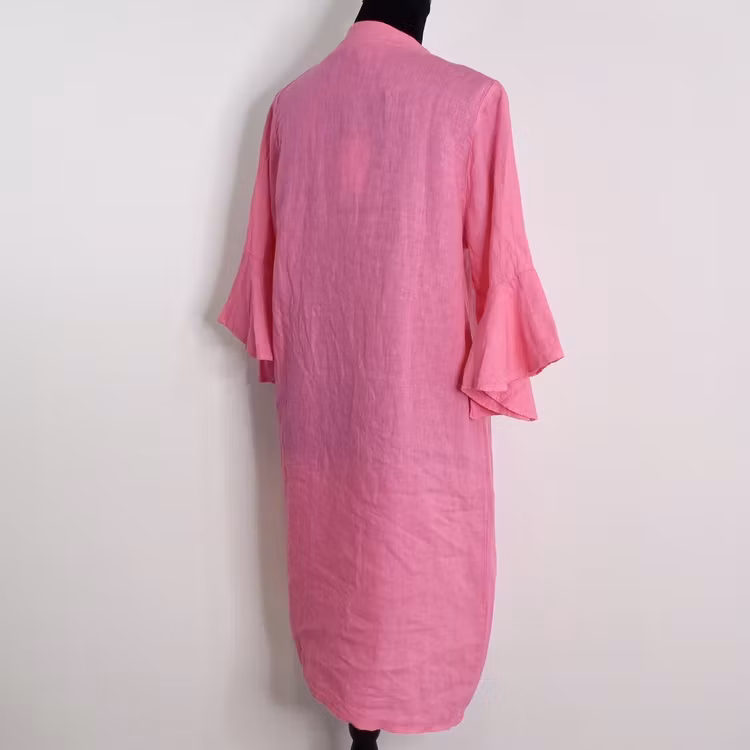 Linneklänning Idun ROSA - Camicia