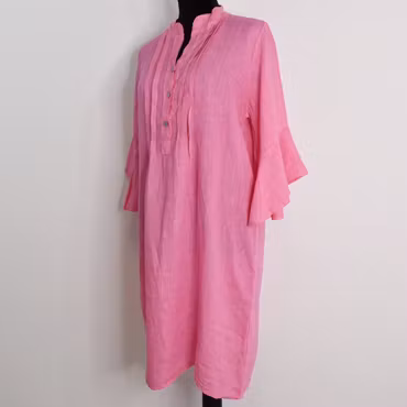 Linneklänning Idun ROSA - Camicia
