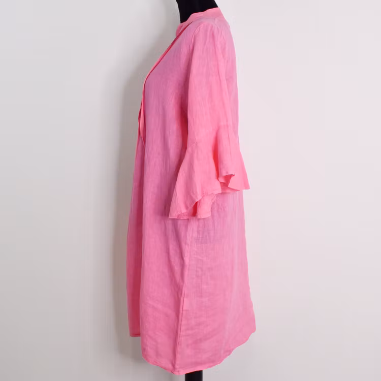 Linneklänning Idun ROSA - Camicia