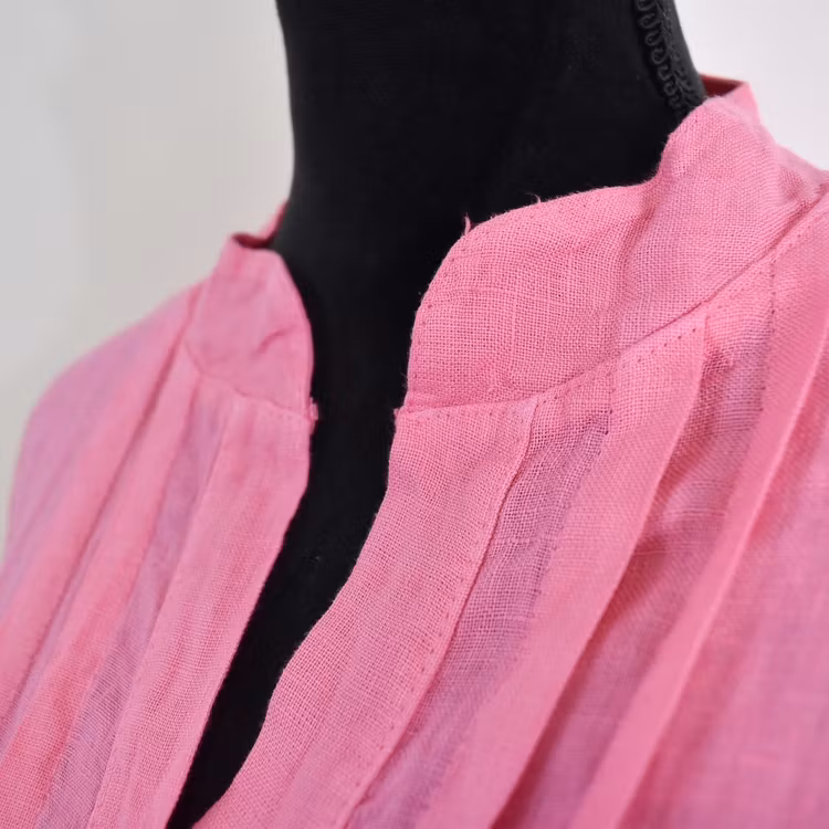 Linneklänning Idun ROSA - Camicia