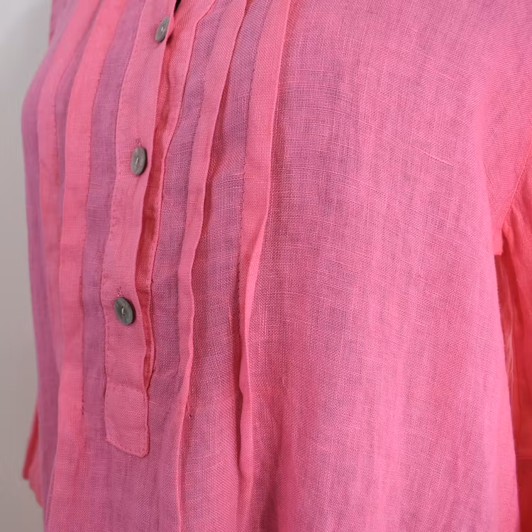 Linneklänning Idun ROSA - Camicia