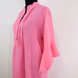 Linneklänning Idun ROSA - Camicia