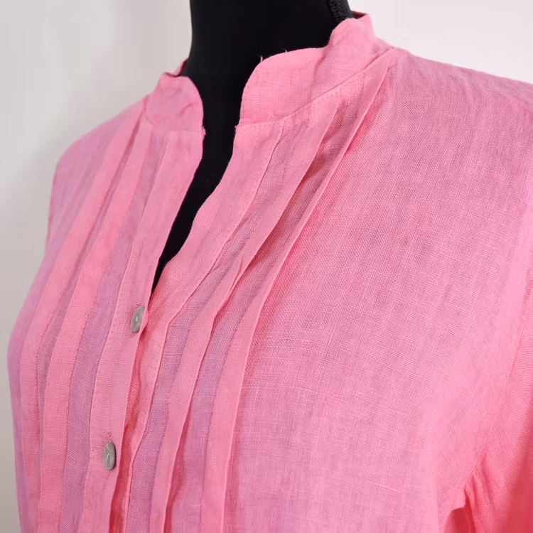 Linneklänning Idun ROSA - Camicia