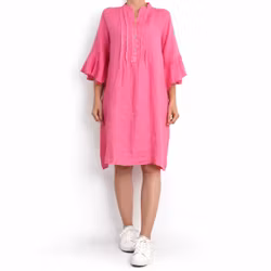 Linneklänning Idun ROSA - Camicia
