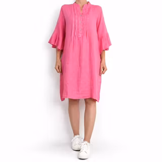 Linneklänning Idun ROSA - Camicia