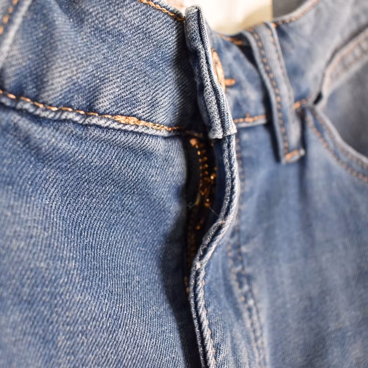 Shortskjol Denim BLÅ - 3D Denim