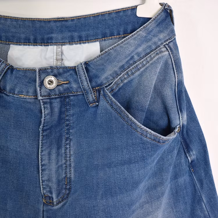 Shortskjol Denim BLÅ - 3D Denim