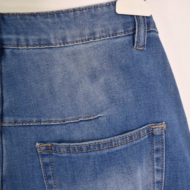 Shortskjol Denim BLÅ - 3D Denim