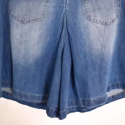 Shortskjol Denim BLÅ - 3D Denim