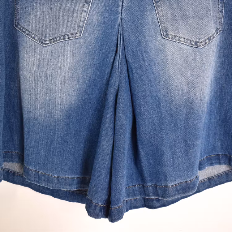 Shortskjol Denim BLÅ - 3D Denim