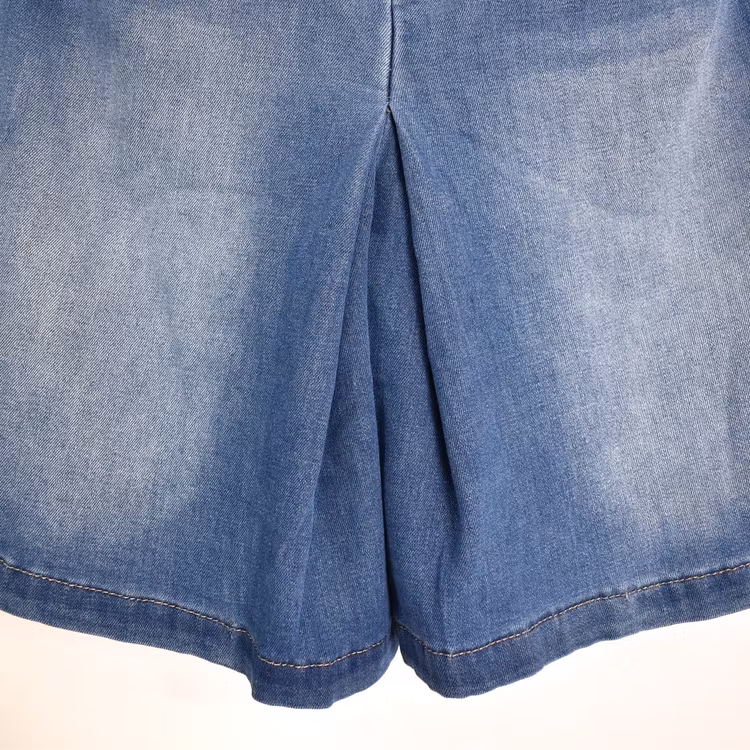 Shortskjol Denim BLÅ - 3D Denim