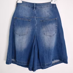 Shortskjol Denim BLÅ - 3D Denim
