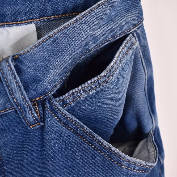 Shortskjol Denim BLÅ - 3D Denim