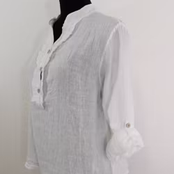 Linneblus Maja VIT - Camicia