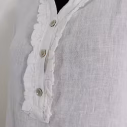 Linneblus Maja VIT - Camicia