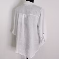 Linneblus Maja VIT - Camicia