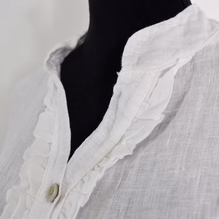 Linneblus Maja VIT - Camicia
