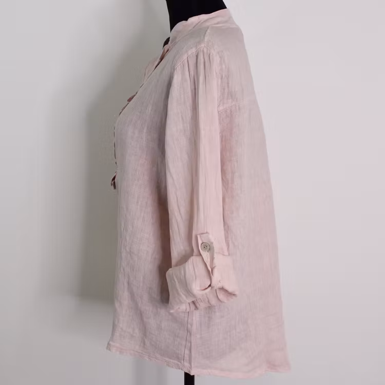 Linneblus Maja ROSA - Camicia