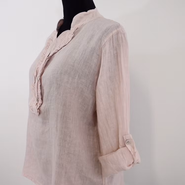 Linneblus Maja ROSA - Camicia