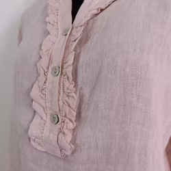 Linneblus Maja ROSA - Camicia
