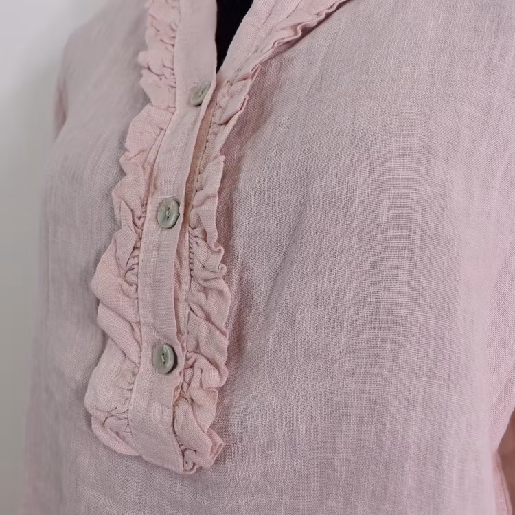 Linneblus Maja ROSA - Camicia