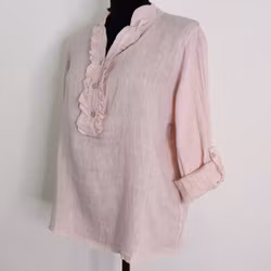 Linneblus Maja ROSA - Camicia