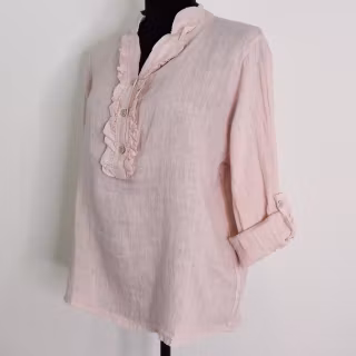 Linneblus Maja ROSA - Camicia