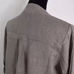 Linneblus Maja TAUPE - Camicia