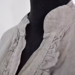 Linneblus Maja TAUPE - Camicia