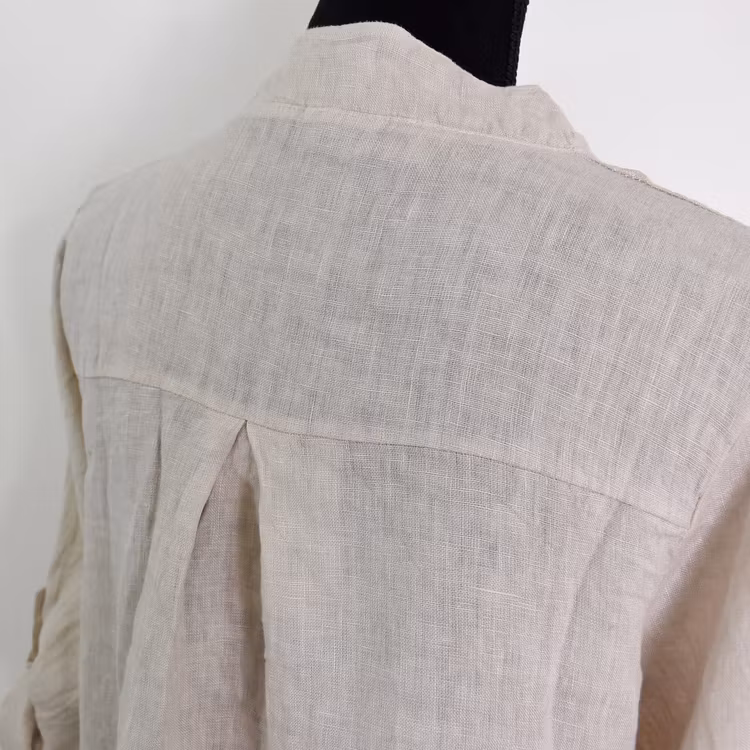 Linneblus Maja BEIGE - Camicia