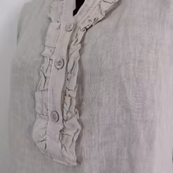 Linneblus Maja BEIGE - Camicia