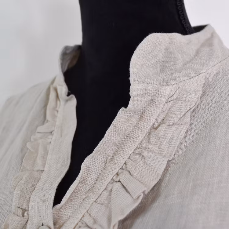 Linneblus Maja BEIGE - Camicia